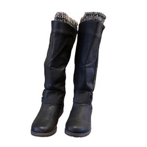 Style & CO -Wide Calf - MADIXIE Black        Size 10 M